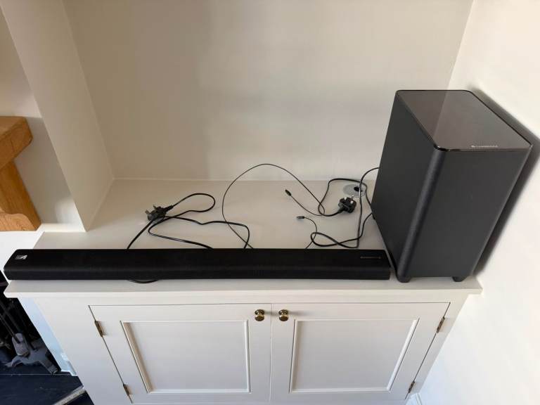 Cambridge Audio TVB2 V2 Soundbar and Subwoofer – Good Condition