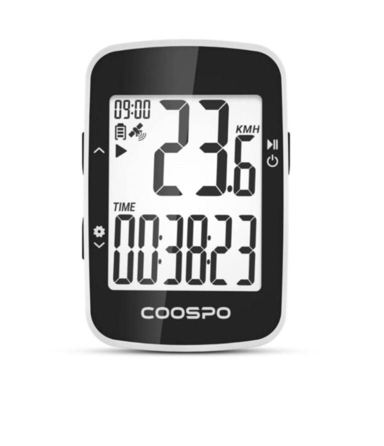 COOSPO Wireless Bike Computer – GPS Speedometer & Odometer with IPX7