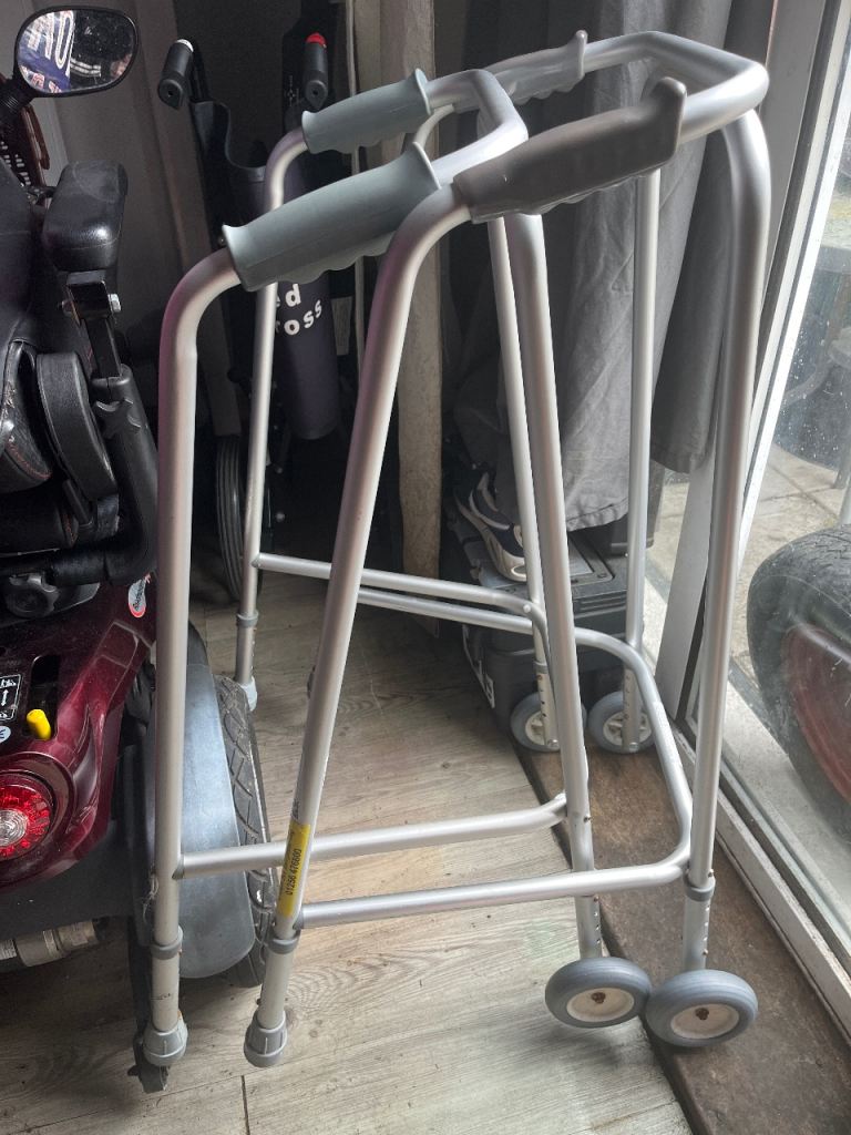 Two mobility walkers 