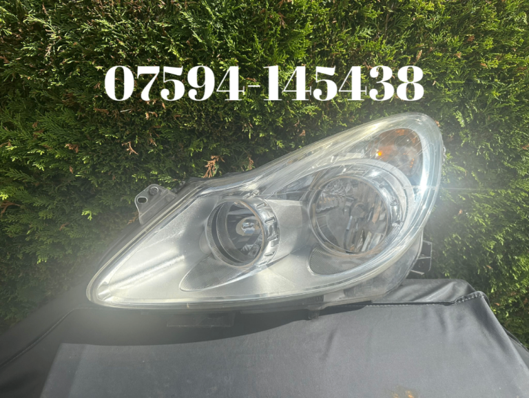VAUXHALL CORSA D 2010 PASSENGER HEADLIGHT WORKS PERFECT 🔥🔥🔥☎️☎️☎️