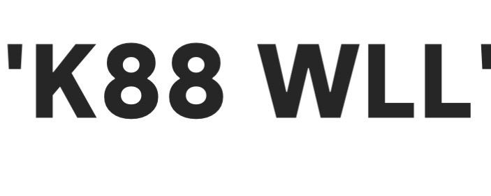 Personalised number plate- K88 WLL 