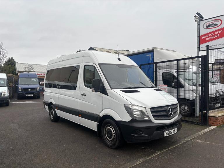 2018 Mercedes-Benz Sprinter 2.1 314 CDI TL14 Tourer Double Cab 5dr Diesel G-Tronic RWD MWB High R...