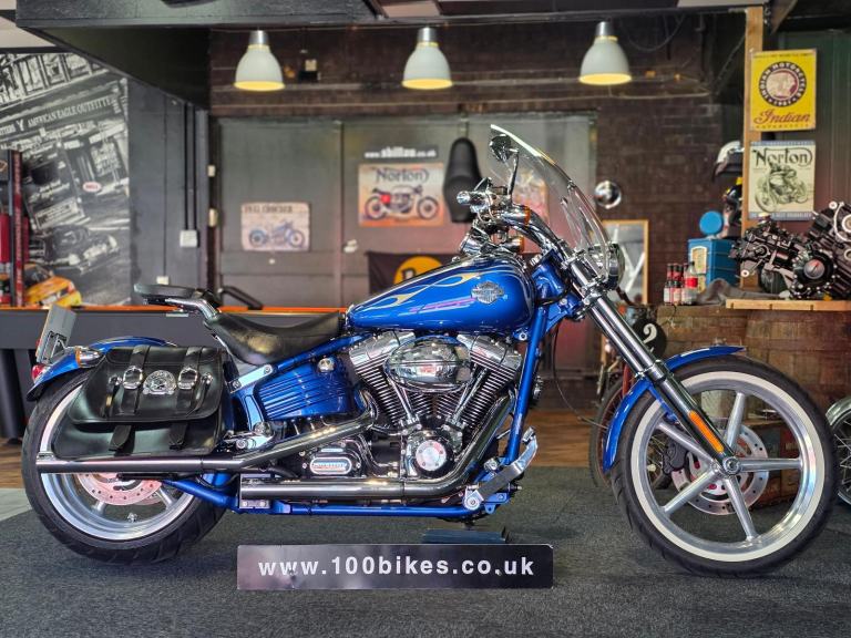 2008 HARLEY-DAVIDSON FXCWC ROCKER C EXTRA'S  5,400 MILE'S 