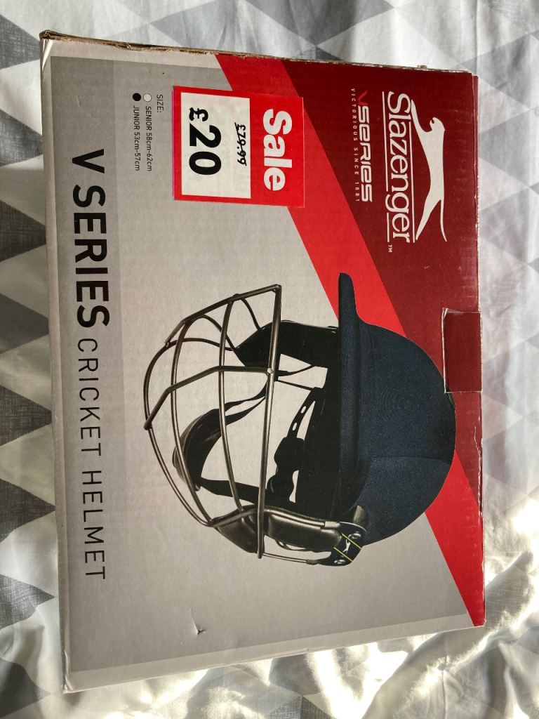 Slazenger cricket helmet 