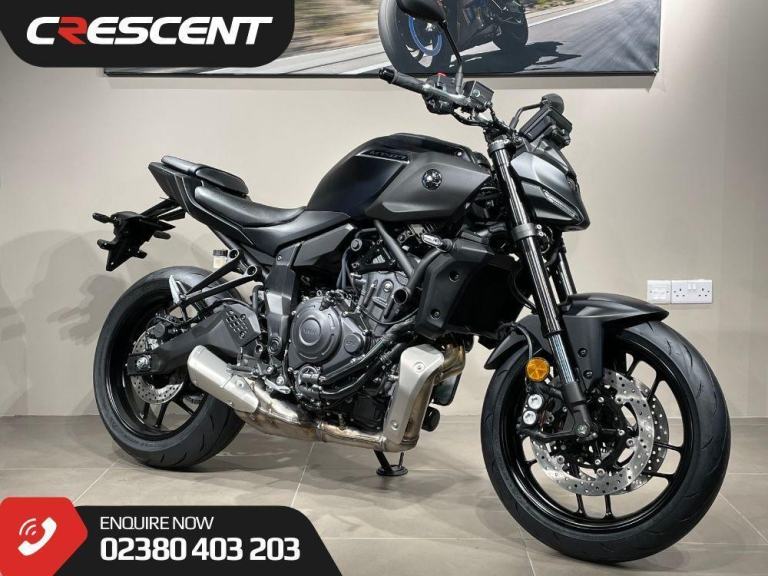 YAMAHA MT-07 - TECH BLACK - BRAND NEW - IN STOCK - ONE ONLY AT THIS PRICE !
