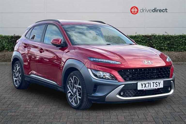 2021 Hyundai KONA 1.6 h-GDi Premium SUV 5dr Petrol Hybrid DCT Euro 6 (s/s) (141 ps) SUV Hybrid Au...