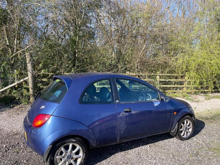 FORD KA 1.3 ZETEC CLIMATE 57 REG BLUE 3 DOOR GENUINE 46850 MOT DECEMBER 9TH 2026 SERVICE HISTORY