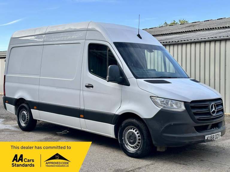 2018 Mercedes-Benz Sprinter 2.1 314 CDI RWD L2 H2 Euro 6 5dr PANEL VAN Diesel Manual