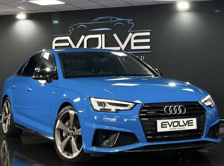 2019 55 AUDI A4 2.0 TFSI 45 BLACK EDITION SALOON 4DR PETROL S TRONIC QUATTRO EUR