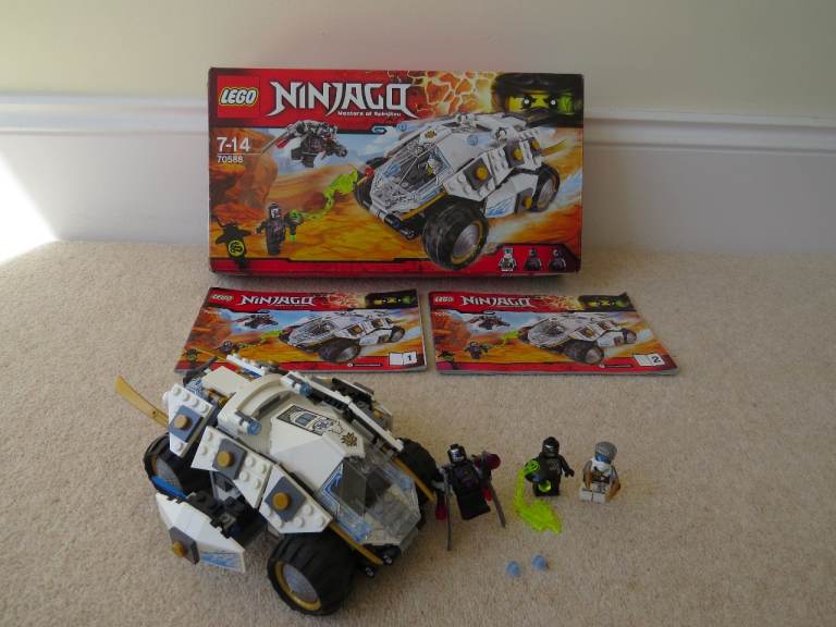 LEGO 70588 NINJAGO TITANIUM NINJA TUMBLER + MANUALS + BOX