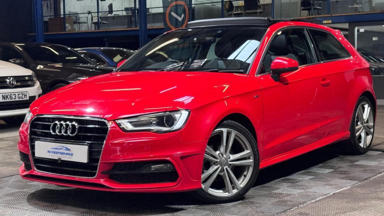 2013 Audi A3 2.0 TDI S line S Tronic Euro 5 (s/s) 3dr HATCHBACK Diesel Automatic