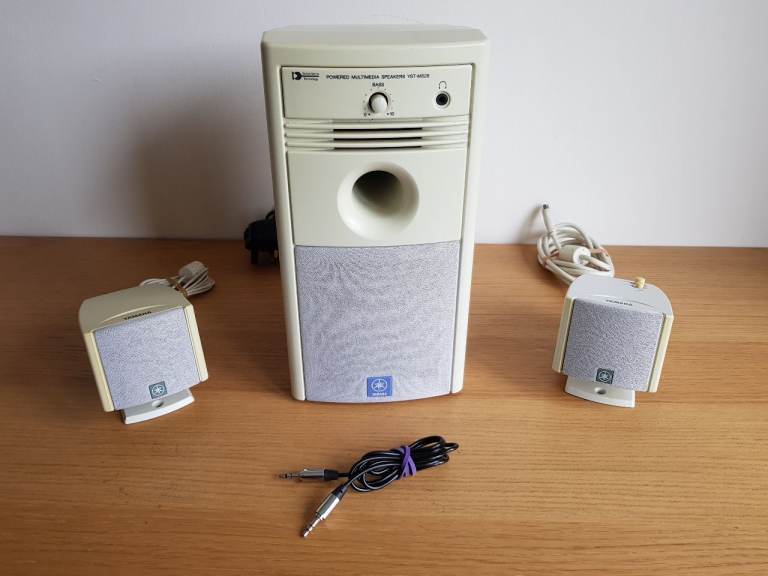 Yamaha 2.1 Multimedia Speaker System * Retro Gaming