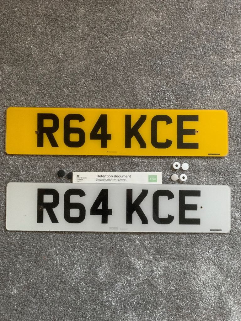 Private Plate, ⭐️ Star Buy ⭐️ + Retention Certificate ✨