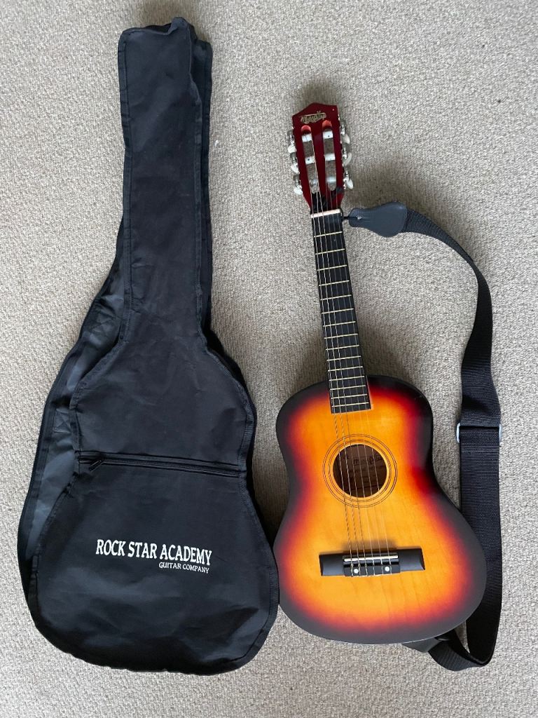 Rockstar academy kids guitar acoustic