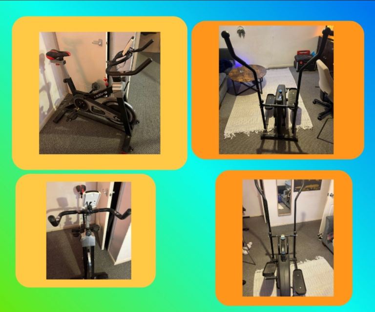 Exercise Bike & CrossFit Machine 