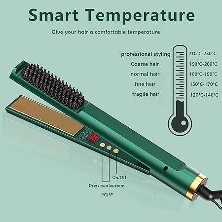 3 in one hair straightenerhot brush
