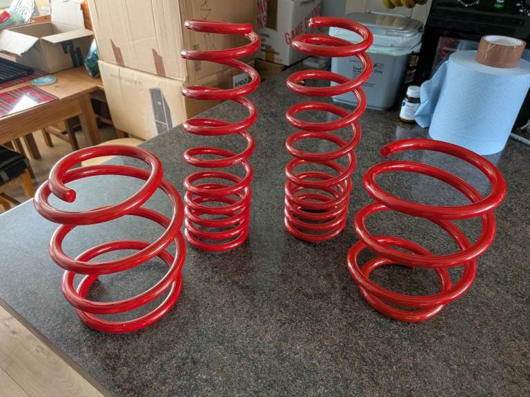 Lowering springs for BMW 525D SE 2007