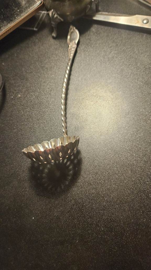 Silver  plate spoon from the 18 hundreds