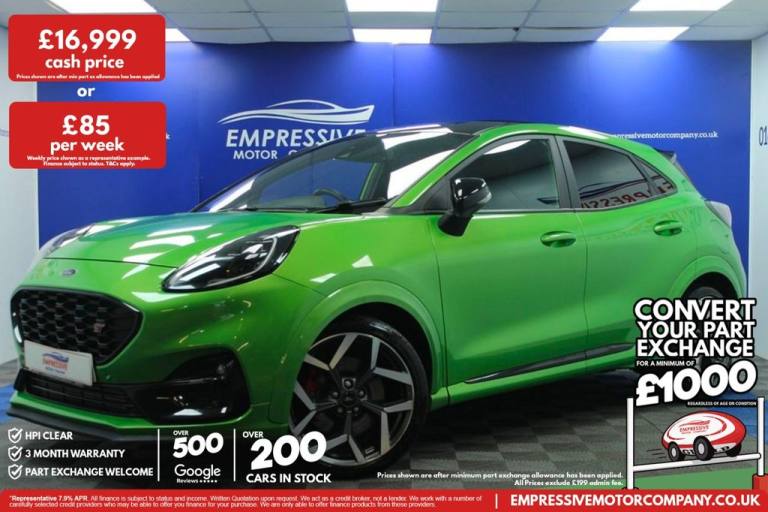 2021 70 FORD PUMA 1.5T ECOBOOST ST SUV 5DR PETROL MANUAL EURO 6 (S/S) (200 PS)
