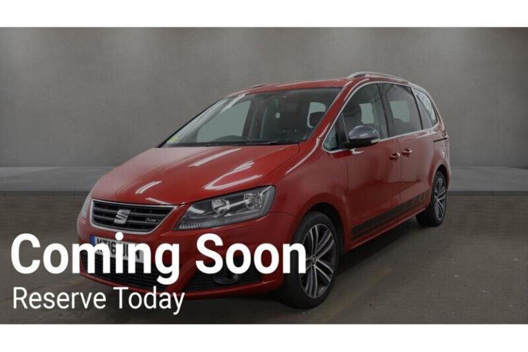 2016 SEAT Alhambra 2.0 TDI CR FR Line [184] 5dr DSG MPV DIESEL Automatic