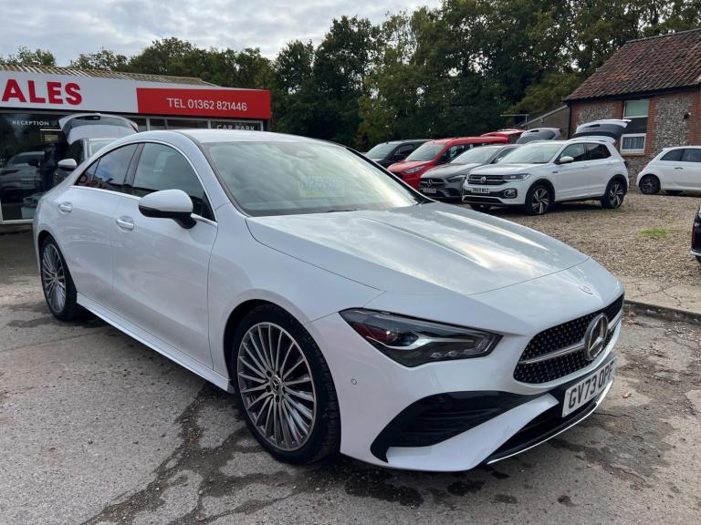 2023 Mercedes-Benz CLA 1.3 CLA180h MHEV AMG Line (Premium) Coupe 7G-DCT Euro 6 (s/s) 4dr COUPE Pe...