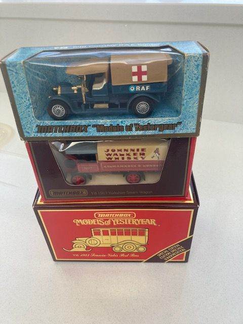 3 x MODELS of YESTERYEAR  B.N.I.B. only £15