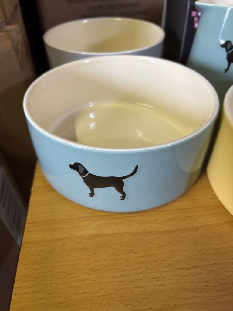 Dog bowl 600 available 