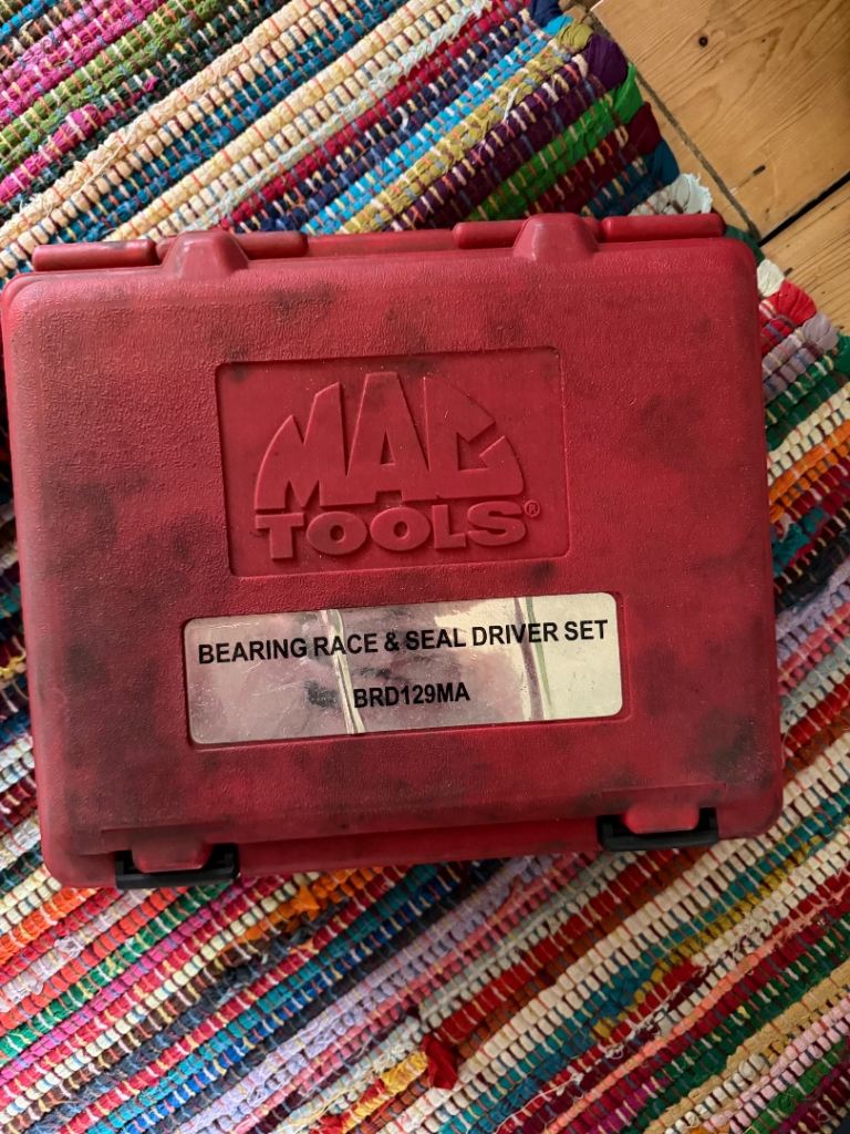 MAC TOOLS Bearing Race & Seal Driver Set BRD129MA – Good Condition