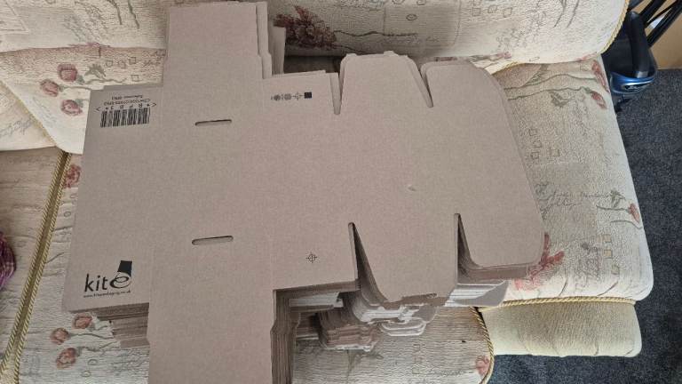 Brown Postal Boxes 220 Quantity at 152x127x95mm