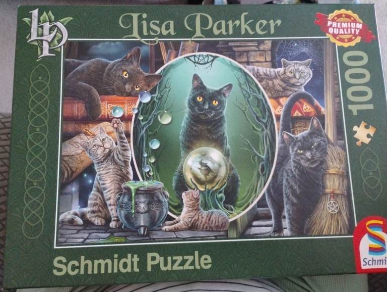 image for Puzzles. Mythical cats
