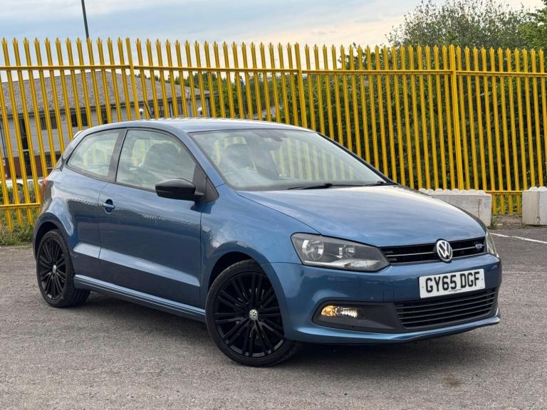 2015 Volkswagen Polo 1.4 TSI BlueMotion Tech ACT BlueGT Euro 6 (s/s) 3dr HATCHBACK Petrol Manual