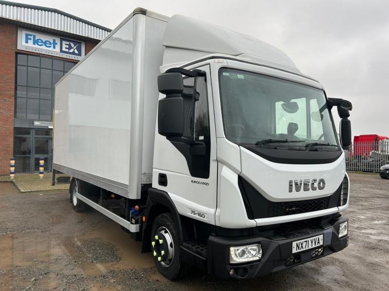 IVECO EUROCARGO 75-160 *EURO 6* 7.5 TONNE BOX VAN 2021 – NX71 YVA