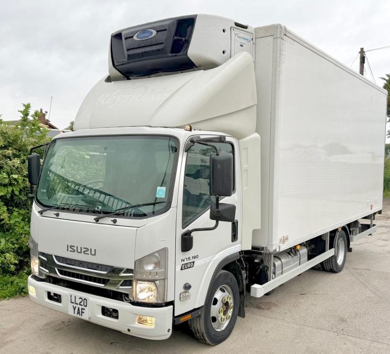 2020 ISUZU FORWARD N75.190 FRIDGE FREEZER TRIPLE BARN DOORS 7.5T 3 SEATS EURO-6