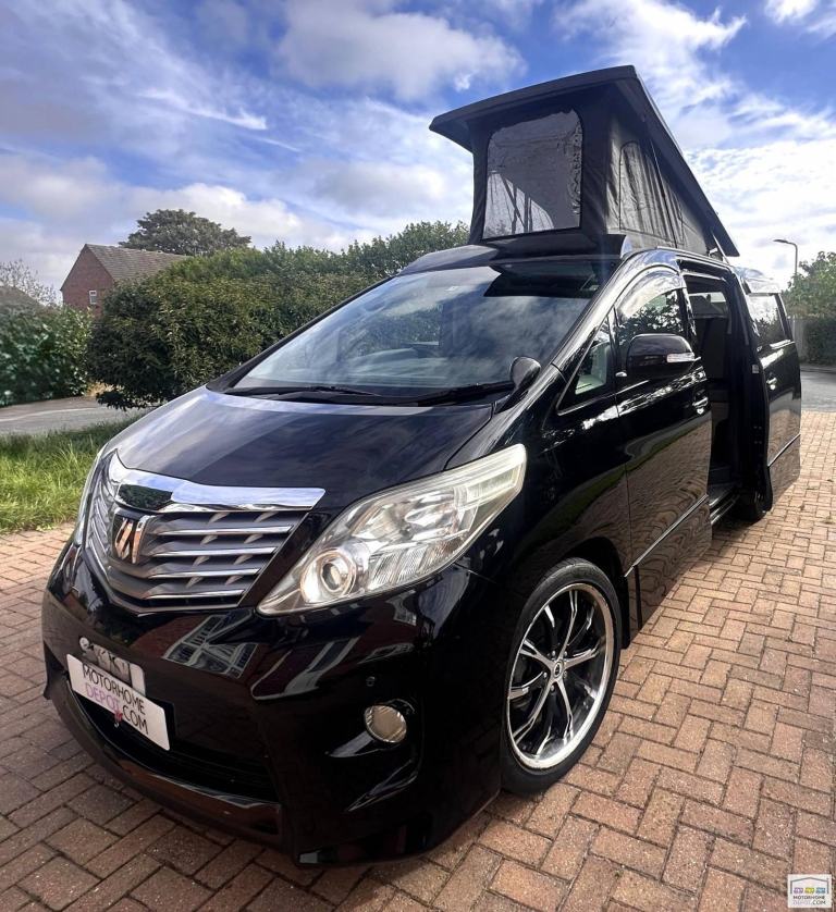TOYOTA ALPHARD AUTOMATIC POP-TOP CAMPER CONVERSION for Sale
