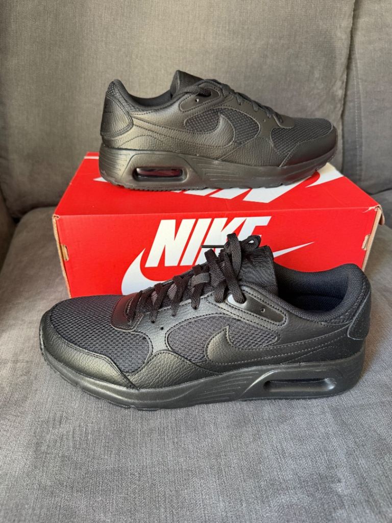 New Nike Air Max SC Trainers - Black, UK 11