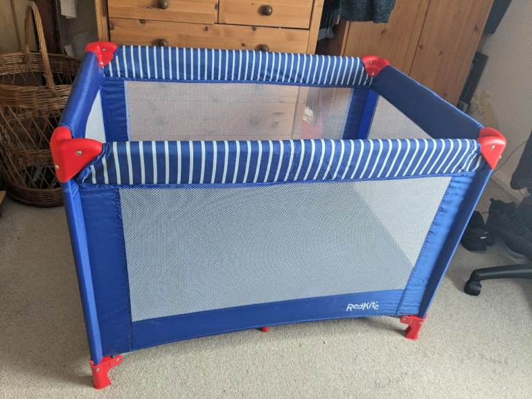 Travel cot, high chair & pushchair