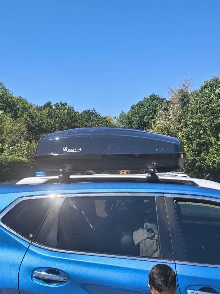 Modula Ciao Black Roof Box 340L XX used once XX