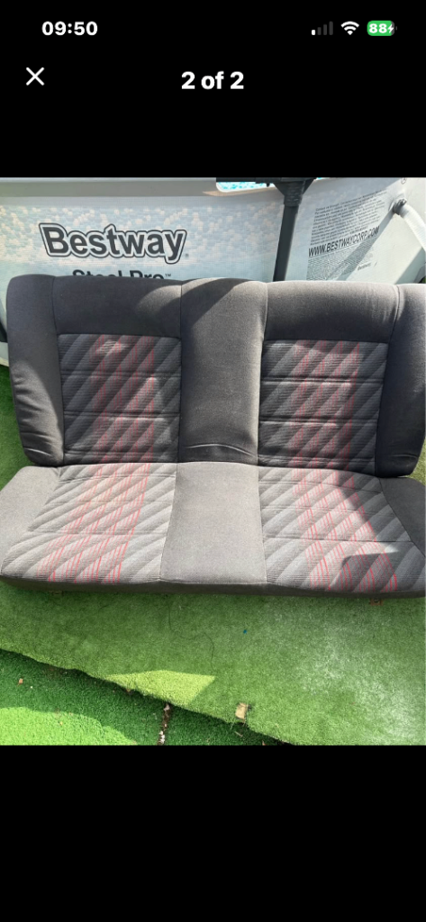 VW golf mk2 gti seats