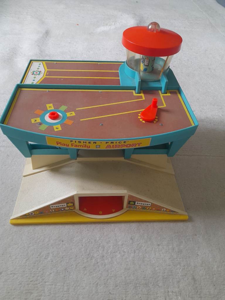 Vintage Fisher Price airport