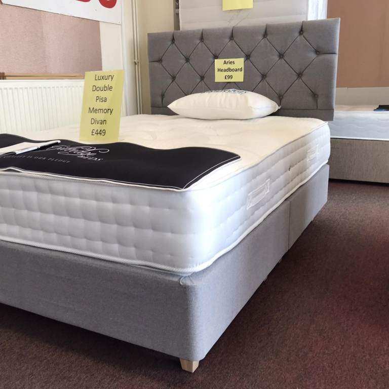 🎁 Affordable Divan Bed Set – 3ft Single, 4ft6 Double, 5ft King Size