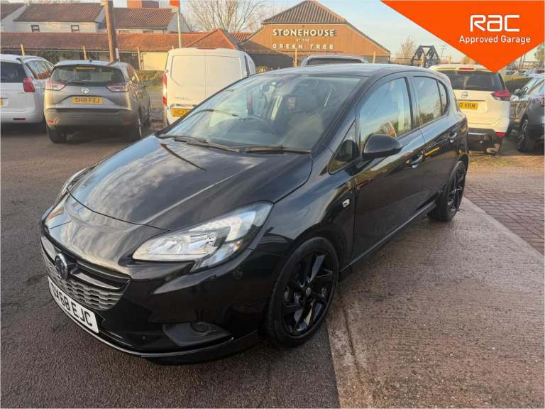2018 Vauxhall Corsa 1.4 SRi Vx-line Nav Black 5dr HATCHBACK PETROL Manual