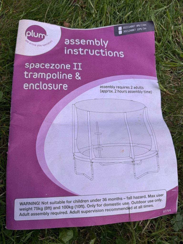 SpaceZone II Trampoline (10ft)