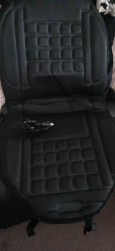 Heated car seat cover pad