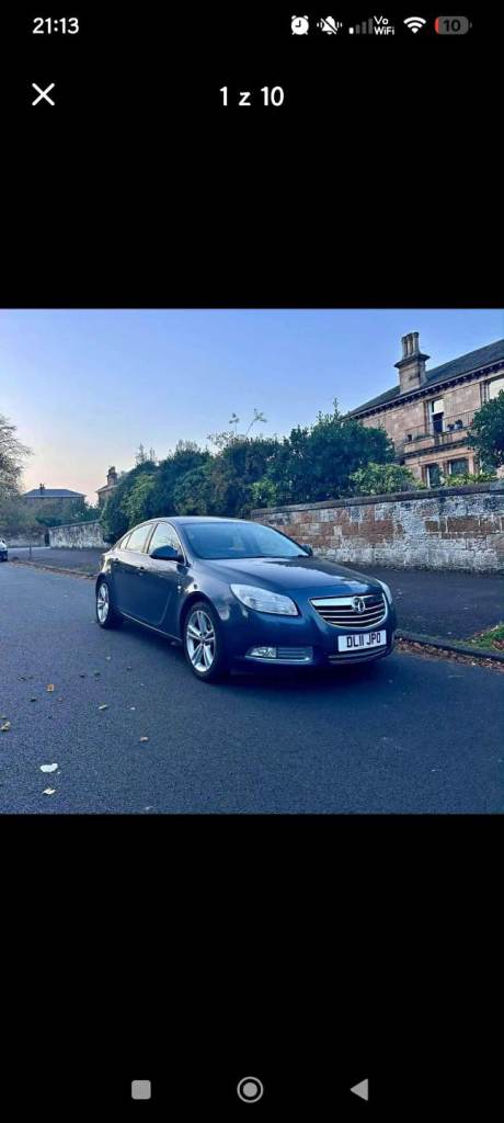 Vauxhall, INSIGNIA, Hatchback, 2011, Manual, 1796 (cc), 5 doors