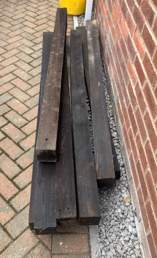 Fence posts 6ft 100mm/100mm x8