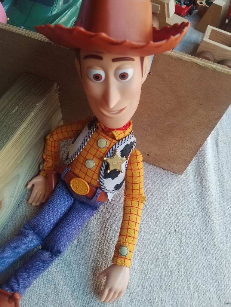 Talking Woody Toy Story Doll – Good Condition