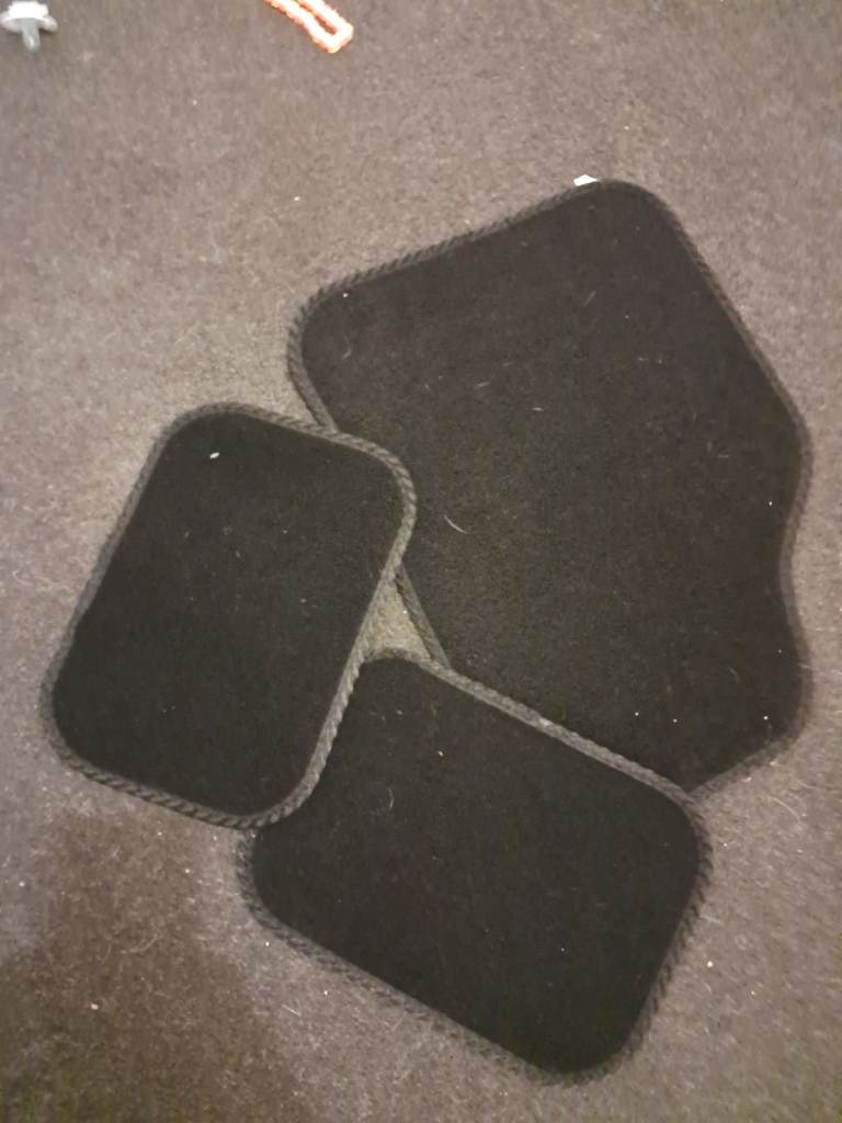 Black car matts