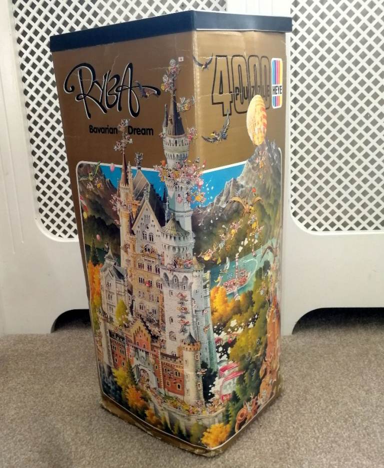 Heye Jigsaw Puzzle Bavarian Dream 4000 Piece Complete Puzzle Pieces Bag Unopened