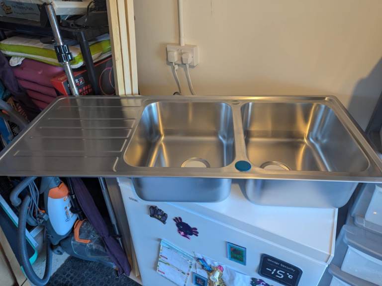 Brand new double sink and sink kit ‘Jasferry’