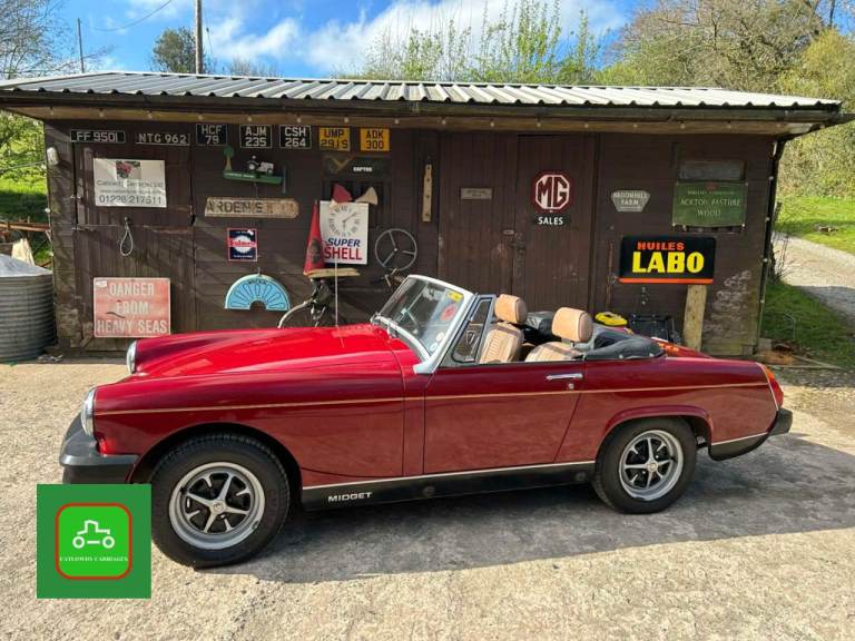 MG MIDGET 1500 BRITSH SPORTS CAR FOR SUMMER FUN DRIVE AWAY SEE VIDEO